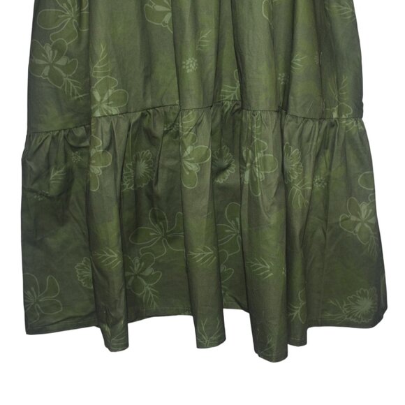 Her Universe Jurassic Park Green Floral Retro Dress Pockets Plus Size 3 3X - Picture 4 of 12